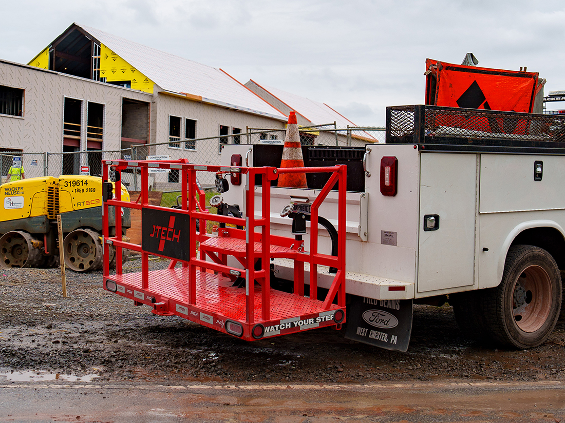 2025 J-Tech Hitch-mount Safety Basket Highway Safety Equipment for Sale and Rent